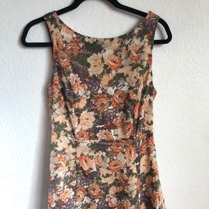 Forever 21 Cinched Floral Dress